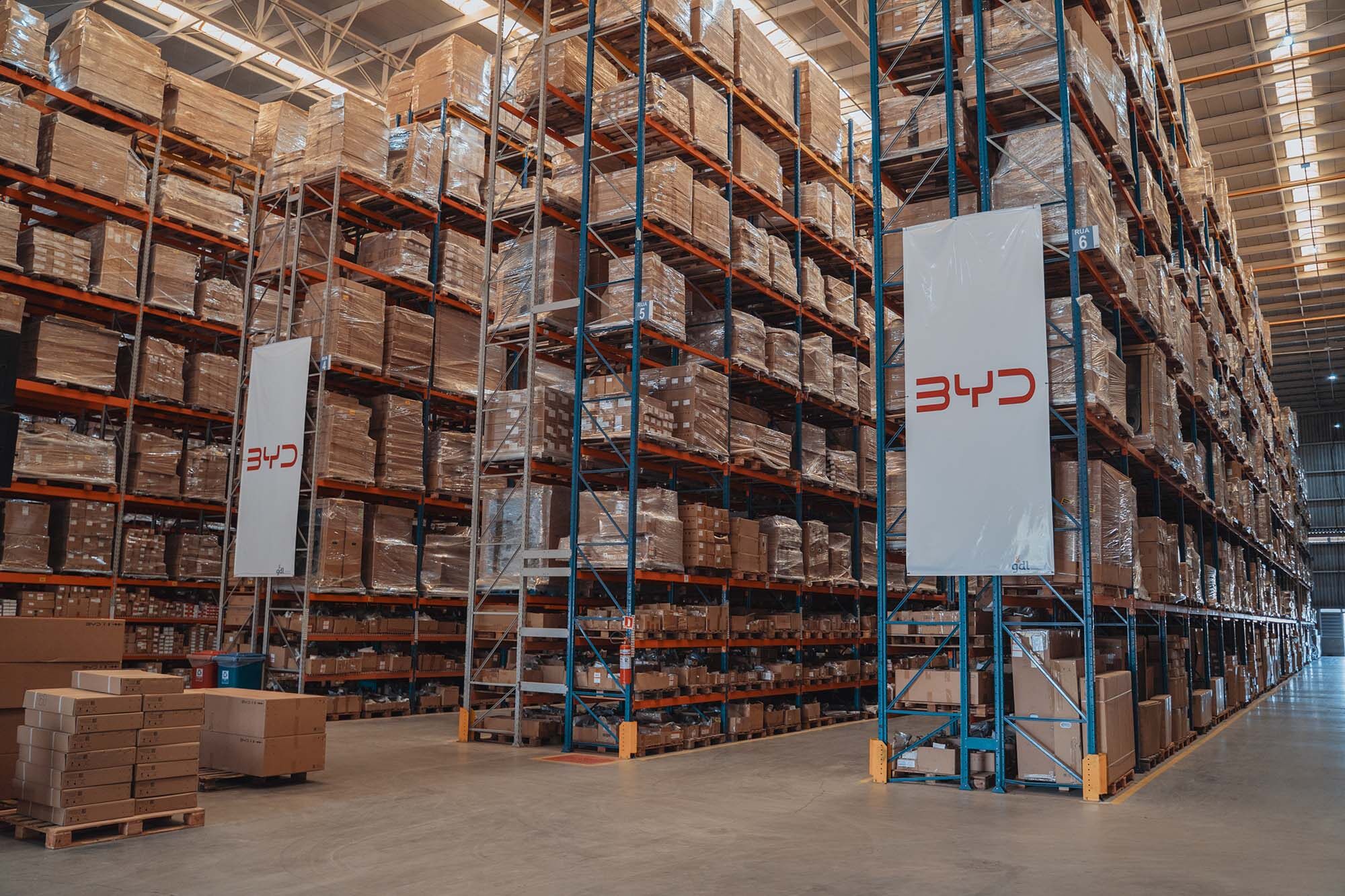 BYD Centro de Partes e Peças